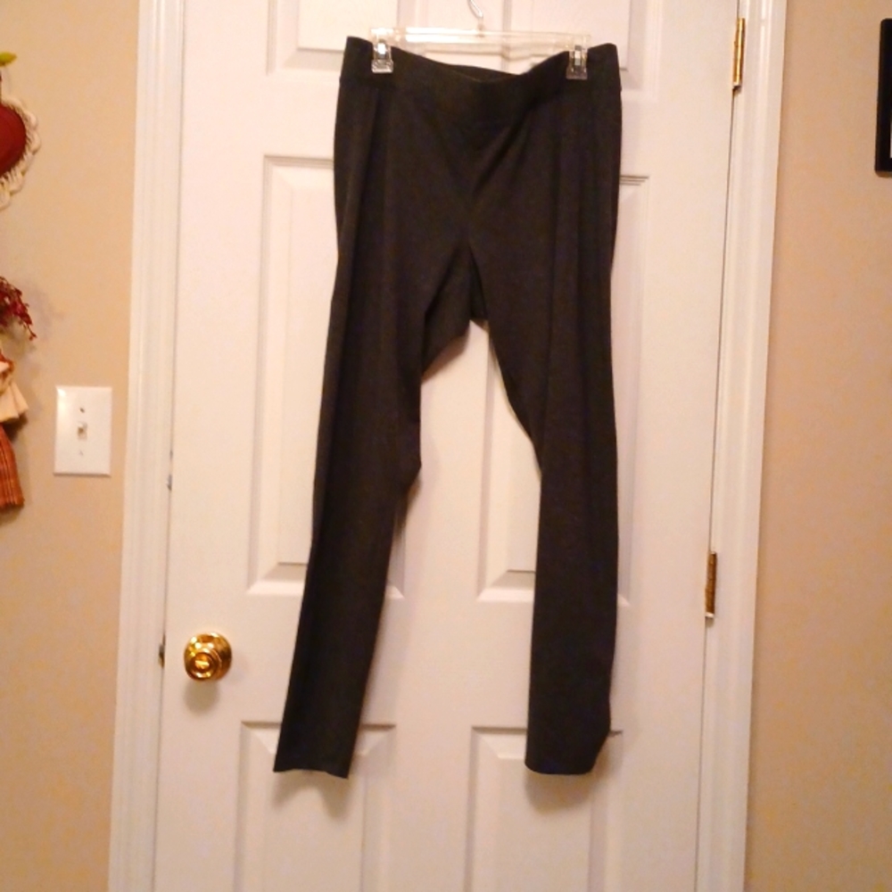 Gray leggings